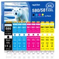 Druckerpatronen für CANON PGI-580 581 XXL Pixma TS705 6150 6350 9550 TR7550 8550