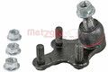 Querlenkerstift Vorderachse für Querlenker 57033408 METZGER für CITROËN OPEL