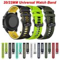 20 22mm Silikon Armband für Garmin Forerunner 245 645 Venu 2 SQ Vivoactive 3 4