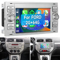 Für Ford Focus C-Max DM2 Kuga Android 15 Carplay Autoradio GPS Navi WIFI 2+64GB