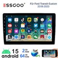 2+64G Android 15 Autoradio Für Ford Transit Custom 2018-2023 Carplay GPS NAVI BT
