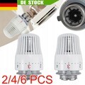 6 Stk Thermostatkopf Heizkörper Regler Thermostat Kopf Heizung Ventil  M30 x 1,5