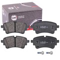 A.B.S. BREMSBELÄGE HINTERACHSE passend für AUDI A4 A5 A6 A7 A8 Q5 Q7 | 35319