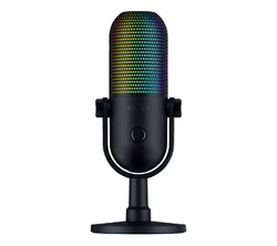 RAZER Seiren V3 Chroma - RGB-USB Tap-to-Mute Mikrofon, Schwarz