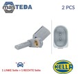 6PU 012 679-941 ABS SENSOR DREHZAHLFÜHLER HELLA 2PCS FÜR SEAT ALHAMBRA