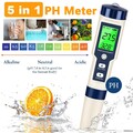 PH Wert Meter Wasser Messgerät Digital Wassertester Aquarium Pool Prüfer Tester