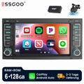 DAB+ Für VW T5 Multivan Transporter Android 14 Autoradio Carplay Navi 6+128G KAM