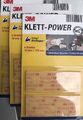 orig. 3M Selbstklebende Klett-Power Streifen Stripes Klettband 4x 19x100mm