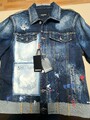 Dsquared2 S71AN0332 Dan Jeans Jacke Herren Gr. 52 Neu