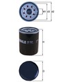 Ölfilter KNECHT OC 521 Anschraubfilter für HYUNDAI KIA GETZ ATOS CARNIVAL RIO TB