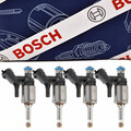 4x BOSCH 0261500494 Einspritzventil Für BMW 1er F20 F21 3er F30 F31 N13 MINI R55