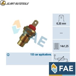 SENSOR KÜHLMITTELTEMPERATUR 31370 FÜR PEUGEOT 504 205/II/Convertible 309 405 AX