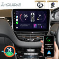 DAB KAM Carplay 2+32G Android14 Autoradio für Peugeot 2008 208 2012-2018 Navi FM