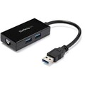 USB31000S2H StarTech.com USB 3.0 auf Gigabit Netzwerk Adapter mit 2 Port Hub ~D~
