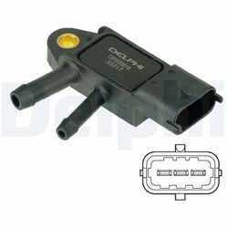 DELPHI DPS00016 Sensor, Abgasdruck für NISSAN,RENAULT,SUZUKI