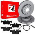 Zimmermann BREMSSCHEIBEN + BELÄGE HINTEN passend für BMW 1er F40 2er F44 F45 F46