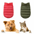 Haustier Kleidung Winter Weich Gepolstert Warmer Mantel Welpe Kleiner Hund Katze