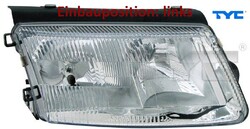 TYC 20-5080-08-2 Hauptscheinwerfer links Scheinwerfer Frontscheinwerfer für VW 