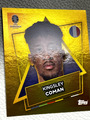 1 x Topps UEFA EURO 2024 Sticker - GOLD (SP) Star Player / Kingsley Coman (FRASP