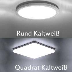 LED Deckenlampe Deckenleuchte Panel Schlafzimmer Bad Wohnzimmer Flur lampe IP44✔16W/18W/20W/24W/28W/36W/32W/48W/60W✔Kaltweiß/Warmweiß