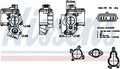 NISSENS 98265 AGR-Ventil passend für NISSAN RENAULT