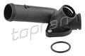 Kühlmittelflansch TOPRAN 109 350 für VW TRANSPORTER 7DH 7DA 70B 7DK 70H 70A 7DB