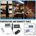 Mini Thermometer Hygrometer Thermo-Hygrometer Terrarium Digital-mit Fühler Z♧