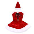 2-teiliges Santa Claus Kostüm & Weihnachtsmütze für Party & Bühne