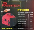 Powertech Stromerzeuger PT2000  Inverter Benzin Stromgenerator Notstromaggregat