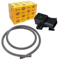 HELLA Abgasdrucksensor + OE Schlauch für BMW 1-7 X1-X5 N47 N57 M57 1.6D-3.0D