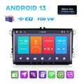 9"Autoradio Android 13 GPS NAVI WIFI 1+32G Für VW GOLF 5 6 Touran Polo Tiguan T5