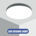 12W-60W LED Deckenleuchte Ultraflach Panel Deckenlampe Wohnzimmer Schlafzimmer
