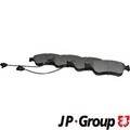 JP GROUP 1163607710 Bremsbelagsatz, Scheibenbremse für AUDI,VW