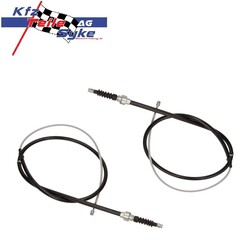 2x BREMSSEIL HANDBREMSSEIL HINTEN (LINKS+RECHTS) FÜR AUDI / SEAT / SKODA / VW