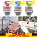 3x Universal Wasserhahn Wasserfilter Küche Filtersystem Armatur Filter Purifier