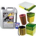 INSPEKTIONSKIT FILTER LIQUI MOLY ÖL 5L 5W-40 für Fiat Bravo II 198 1.4 T-Jet