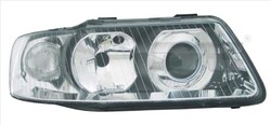TYC Hauptscheinwerfer 20-0117-05-2 für AUDI A3 8L1 quattro TDI