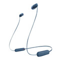 Sony kabellose WI-C100 In-Ear-Kopfhörer blau Wasserdicht Bluetooth 25h Laufzeit