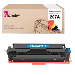 Set Toner Für HP 207A 207X Color LaserJet Pro MFP M283fdw/fdn M255dw/nw Mit CHIP