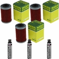 3x MANN-FILTER Ölfilter MH 55 + LIQUI MOLY Cera Tec 3721