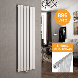 Flachheizkörper Design Paneelheizkörper Mittelanschluss Horizontal Badheizkörper