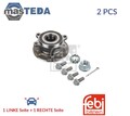 180123 RADLAGERSATZ RADLAGER SATZ FEBI BILSTEIN 2PCS FÜR RENAULT MEGANE IV
