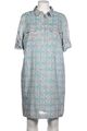 Peter Hahn Kleid Damen Dress Damenkleid Gr. EU 46 Baumwolle Hellblau #yi1peqs