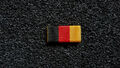 Bandspange Deutschland Schwarz Rot Gelb Bandschnalle Ordensspange