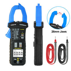 Zangen Multimeter Digital Zangenamperemeter TRMS AC DC-Spannung NCV LCD DMM Test