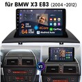 Autoradio DAB+ Für BMW X3 E83 2004-2012 GPS NAVI WIFI CarPlay Android 14 2+64GB