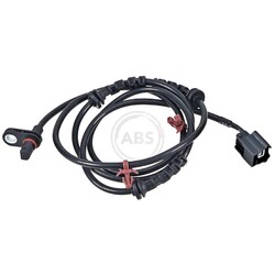 1x ORIGINAL® A.b.s. 31544 Sensor, Raddrehzahl Hinten, Rechts für Nissan NV200