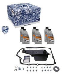 VAICO ÖLWECHSEL-SET + 6L ÖL passend für 6 GANG-AUTOMATIK MAZDA 3 6 CX-3 CX-5 | V