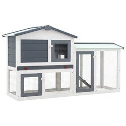Kaninchenstall Hasenstall Käfig Kaninchenkäfig Kleintierhaus Stall Holz