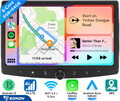 Eonon 2DIN 10,1" QLED Android 13 8-Core 6+64GB Autoradio Navi CarPlay DAB 4G LTE